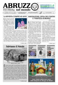 ANNO XXXIX n. 6 Nov – Dic 2021