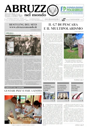 Abruzzo Nel Mondo N 5 Settembre Ottobre 2024
