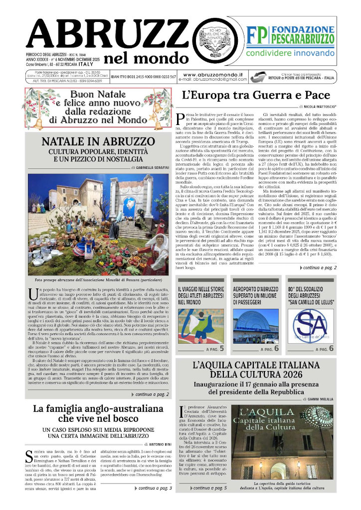 Abruzzo nel Mondo n6 Novembre Dicembre
